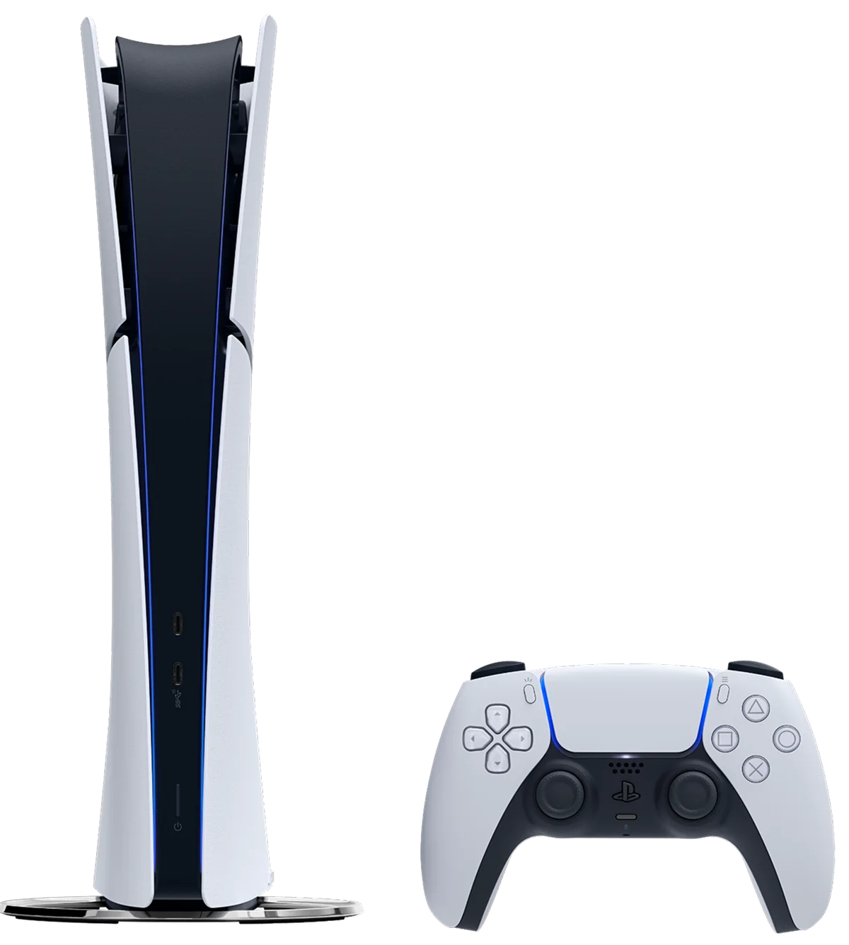 PlayStation 5 Slim Digital — consola Digital y control DualSense